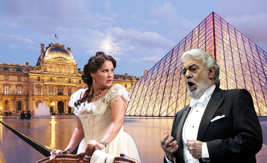 En este momento estás viendo París con Anna Netrebko y Plácido Domingo